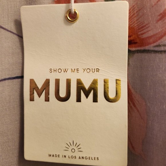 NWT Show Me Your MuMu Brooks Baby Doll Mini Dress Lila Lolita Breeze size XS - Picture 4 of 6